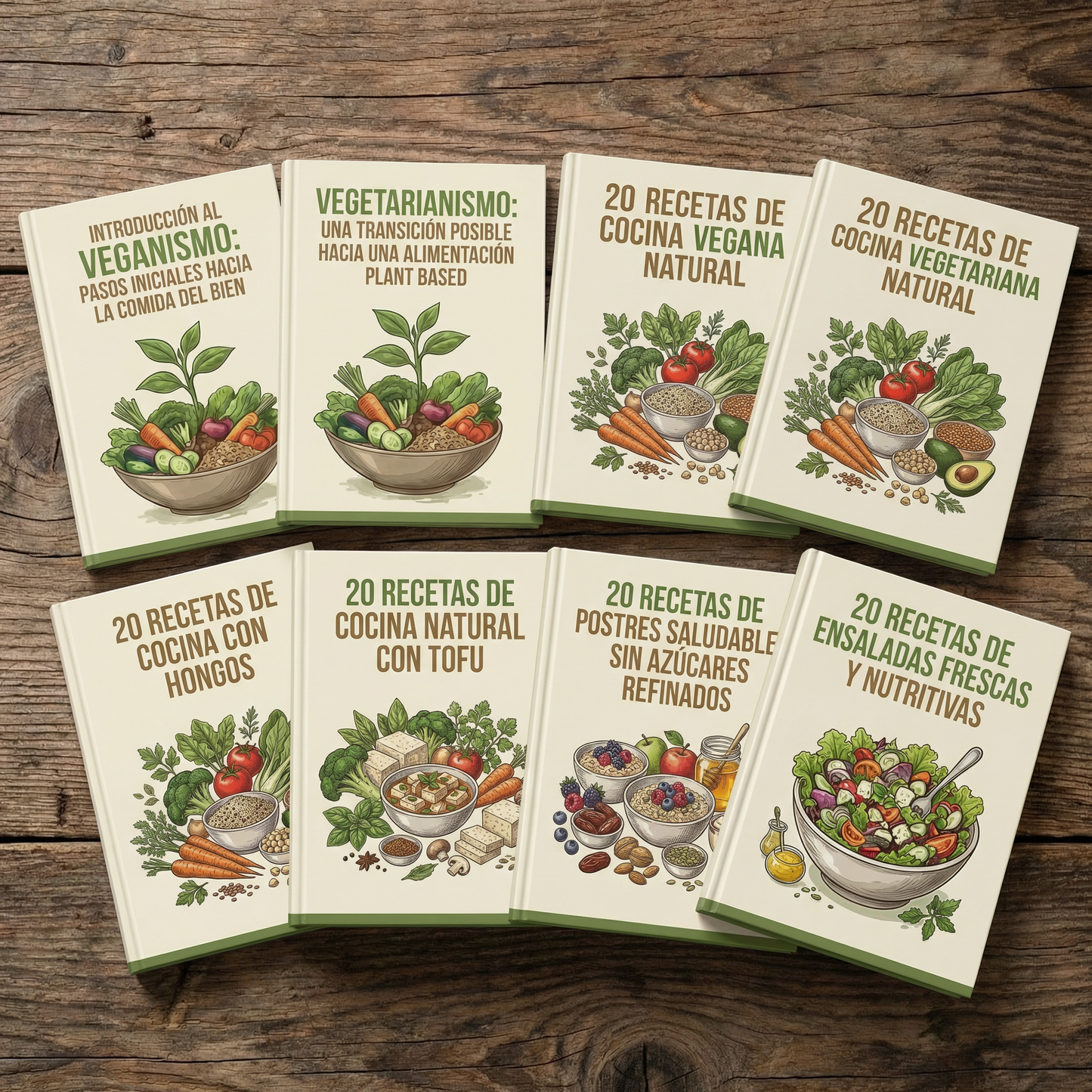 Pack Plant-Based Completo: 200+ Recetas Veganas para Perder Peso, Ganar Energía y Dejar los Ultraprocesados